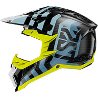 LS2 MX703 X-Force Barrier ヘルメット スカイブルー