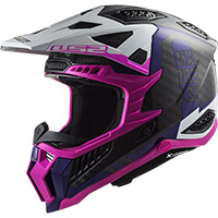 Ls2 Mx703 X-force Victory Helmet Pink Violet