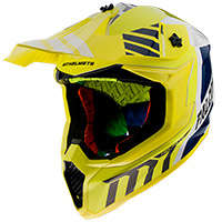 Mt Helmets Falcon Warrior A3 Helmet Yellow