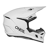 O ニール 3 SRS 2206 ソリッド ヘルメット ホワイト