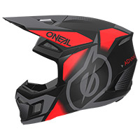 Casque O Neal 3 Srs 2206 Vision Rouge