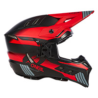 Casque O Neal Ex-srs Hitch Gris Rouge