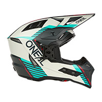 Casco O Neal Ex-SRS Quin gris verde azulado - 4