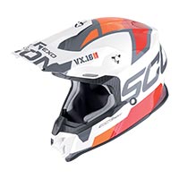 Scorpion VX-16 Evo Air Analog Helm rosa