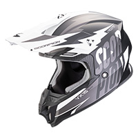 Scorpion Vx-16 Evo Air Slanter Helmet Silver