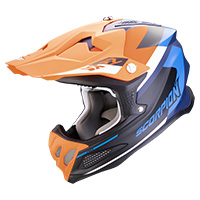 Scorpion Vx-22 Air Beta Helmet Blue Orange