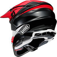 Shoei Vfx-wr 06 Jammer Tc-1 Helmet Red - 2