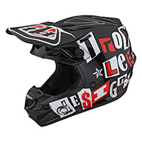Troy Lee Designs Gp Anarchy Kid Helmet Black Red Kid