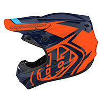 Troy Lee DesignsGpオーバーロードユースヘルメットオレンジ