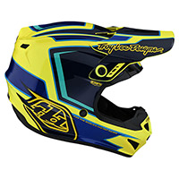 Troy Lee Designs Gp Ritn Helmet Yellow - 3