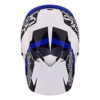 Troy Lee Designs GP スライス ヘルメット ブルー - 3