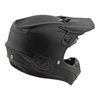 Troy Lee Designs SE4ポリアクリライトモノヘルメットブラック