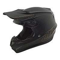 Troy Lee Designs Se4 Polyacrylite Mono Helmet Black