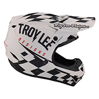 Troy Lee Designs SE4 ポリアクリライト レース ショップ ホワイト