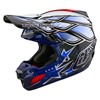 Troy Lee Designs SE5 Composite Wings Helm blau