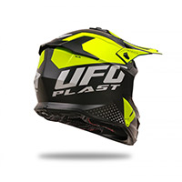 UFO イントレピッド 2024 ヘルメット ブラック イエロー