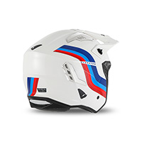 Ufo Sheratan 2206 Helmet White Blue Red - 3