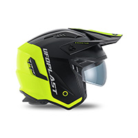 Ufo Sheratan 2206 Helmet Black Yellow