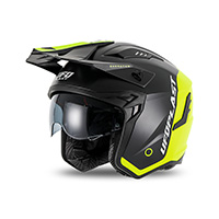 Ufo Sheratan 2206 Helmet White Blue Red