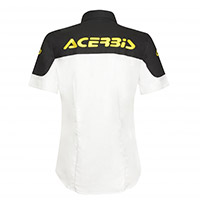 Camiseta Acerbis Team Dama blanco negro