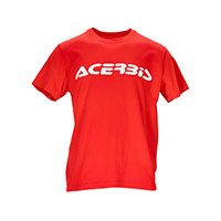 T-shirt Acerbis T-logo Rouge