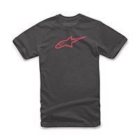 T-shirt Alpinestars Ageless Classic Noir Rouge
