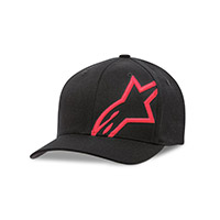 Sombrero Alpinestars Corp Shift 2 Flexfit negro rojo