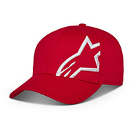Sombrero Alpinestars Corp Snap 2 rojo