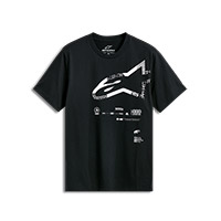 Alpinestars Geografica Csf Tee Noir