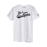 T-shirt Alpinestars Los Angeles Blanc