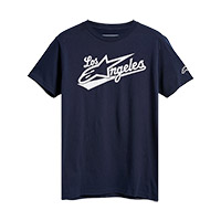T-shirt Alpinestars Los Angeles Navy