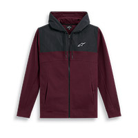 Sudadera con capucha Alpinestars Reckoning burgundy