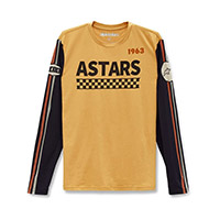 Camiseta Alpinestars Stadium LS oro
