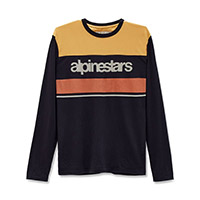 T-shirt Alpinestars Topper Ls Noir