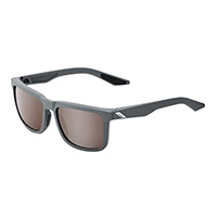 100% Blake Soft Tact Cool Sunglasses Grey
