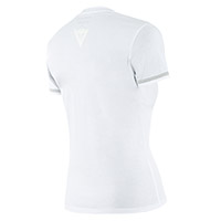 Dainese Paddock Lady Camiseta blanca