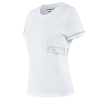 Dainese Paddock Lady Camiseta blanca