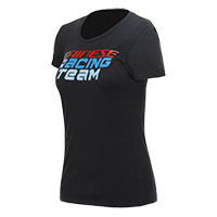 T Shirt Donna Dainese Racing Nero