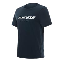 Dainese Essence Wordmark T Shirt Donna Carbonio