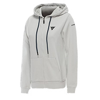 Sudadera con capucha Dainese Speed ​​Demon Full Zip WMN gris