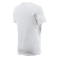 T-shirt Dainese Stripes Blanc Rouge