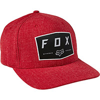 Sombrero Fox Badge Flexfit chili