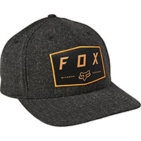 Fox Badge Flexfit Hat Black
