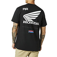 Camiseta Fox Honda Wing SS Premium negra - 2