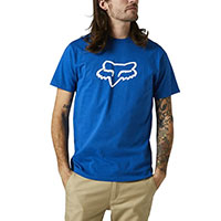 T-shirt Fox Legacy Fox Head Ss Royal Bleu