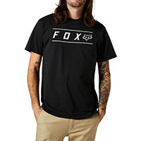 T-shirt Fox Pinnacle Ss Premium Noir Blanc