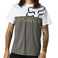 T-shirt Fox Skew Ss Crew Blanc