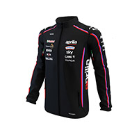 Maglia Ixon Sf1 Aprilia 25 Softshell Nero Rosso