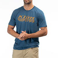 T-shirt Klim Foundation Tri-blend Bleu