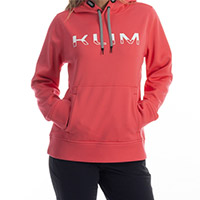 Sweat à Capuche Femme Klim Petrol Pullover Rouge